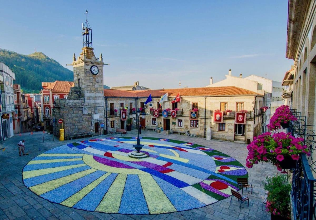 Estudio Con Piscina En A Guarda- Pontevedra מראה חיצוני תמונה